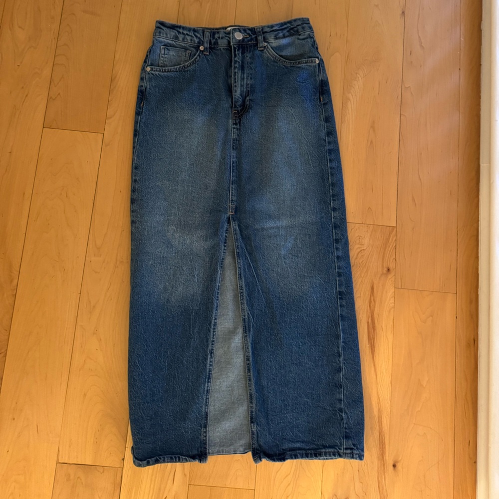 Pull&Bear Relaxed Fit Dark Blue Jeans